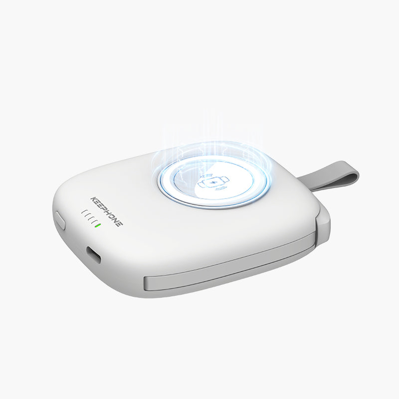 Keephone Pocket Bolt portable powerbanks for iwatches - White
