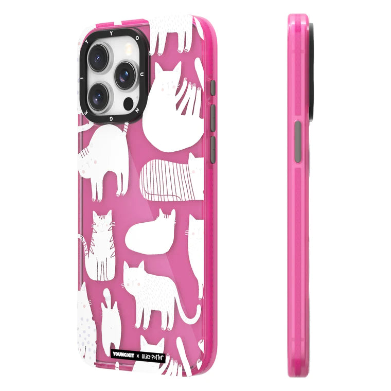 Youngkit Fantasy Cat Design case for iPhone 15 Pro/15 Promax