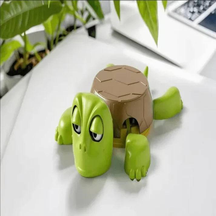 Turtle Coasters Tea Coffee Mug Drinks Holder Fun Cup Pad (Light Green)