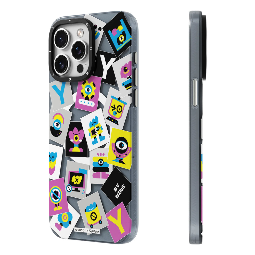 Youngkit colorful Eyes Magsafe case - iPhone 15 Pro