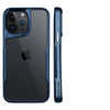 Blue Soft Flexible TPU Shockproof Protective Brilliance Acrylic Clarity Defender Case