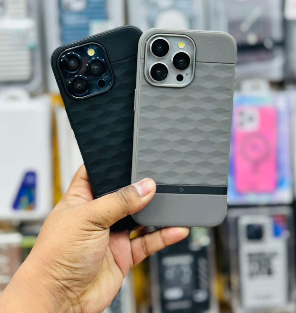 Grey Caseology Parallax MagFit Case for iPhone 15 Series