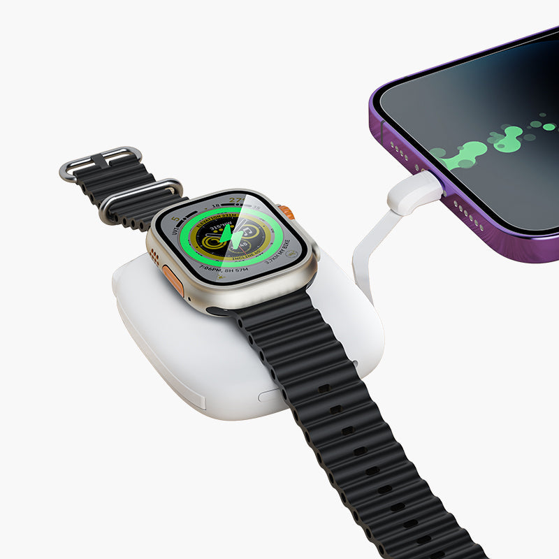 Keephone Pocket Bolt portable powerbanks for iwatches - White