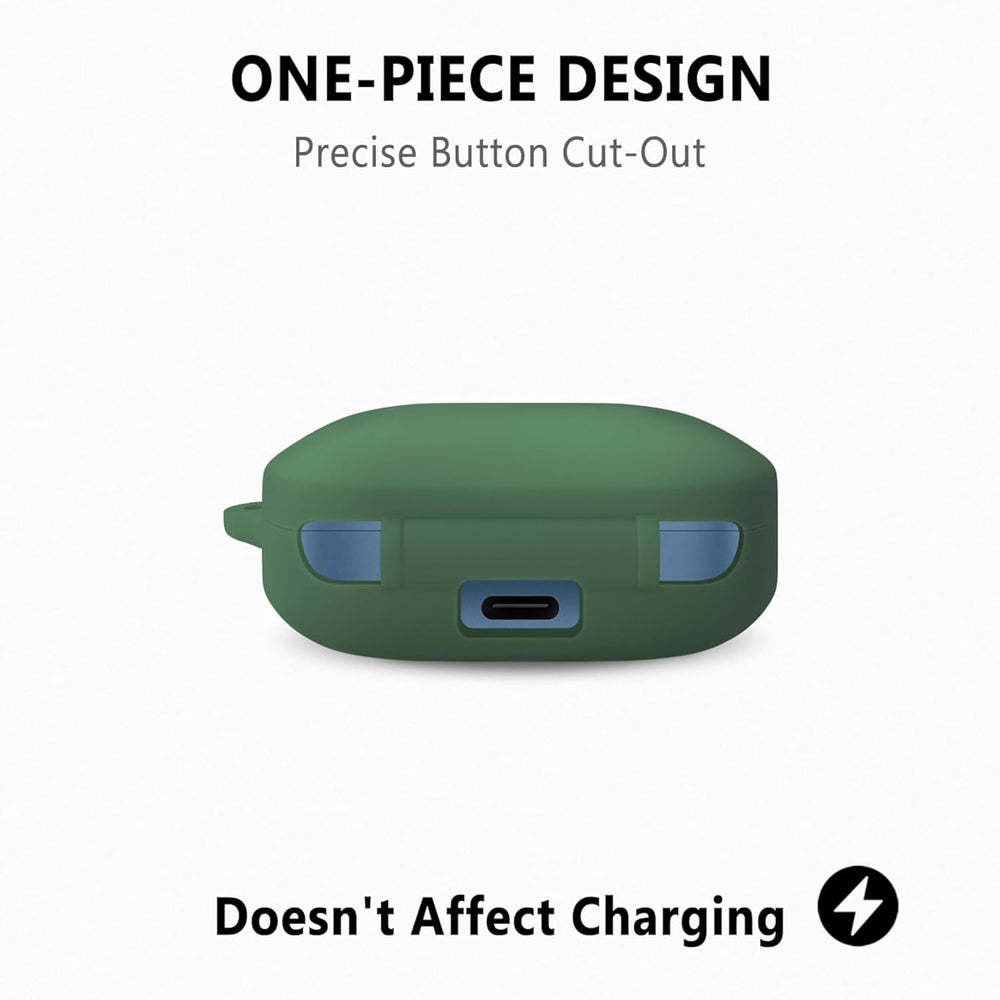 Dark Green Silicone case for Oneplus Buds 3