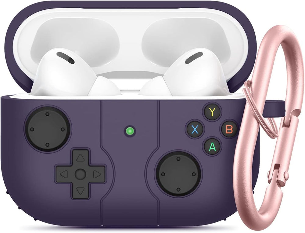 Gamepad Design Case for Apple Air Pods Pro / Pro 2nd Generation - Dark Purple