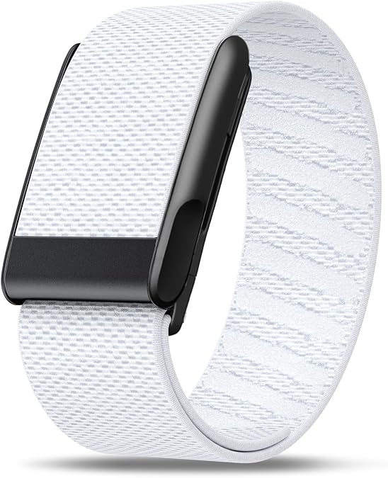 Whoop 5.0(One /Peak)- Stretchable Nylon Sports Band - White (Strap only)