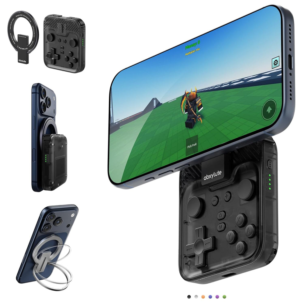 Black M4 Snap-On Mobile Gaming Controller for Android & iPhone