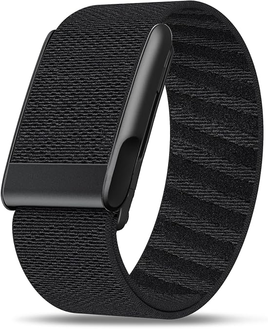 Whoop 5.0(One /Peak)- Stretchable Nylon Sports Band - Black (Strap only)