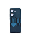 Ultra-thin Kevlar Pattern design case for iqoo Z9 Pro - Blue Waves