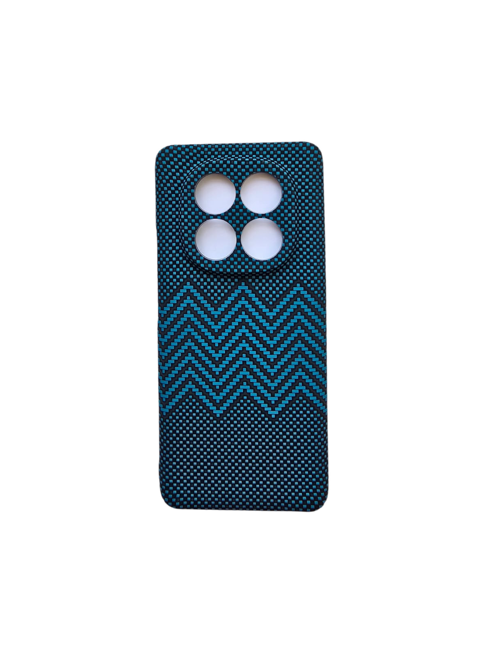 Ultra-thin Kevlar Pattern design case for Redmi Note 14 Pro+ - Blue Waves