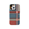 Checkboard Texture Slim PC Mag safe Cover for iPhone 16 Pro