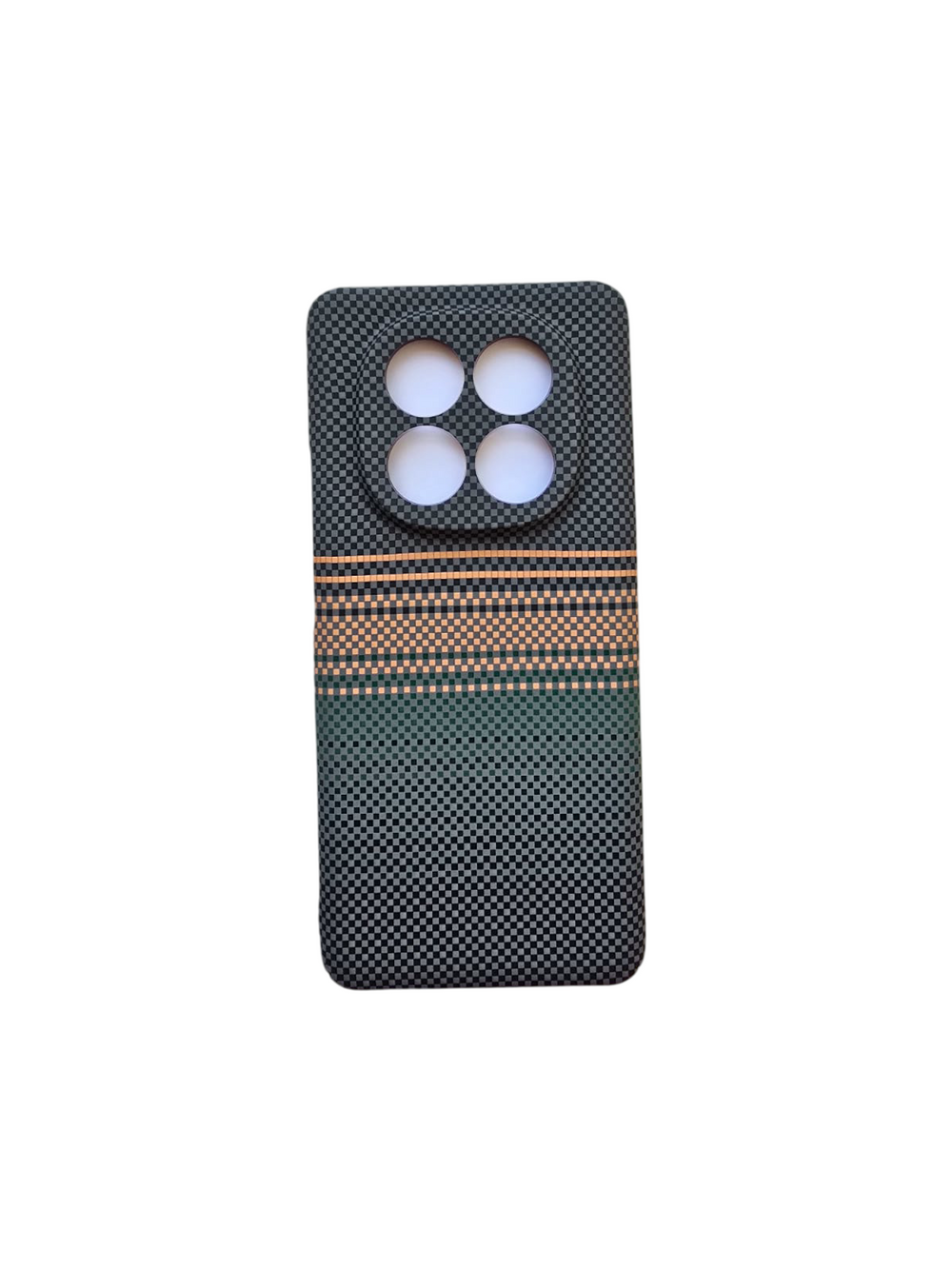Ultra-thin Kevlar Pattern design case for Redmi Note 14 Pro - Grey