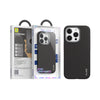 Blueo Black Premium Leather case with Magsafe - iPhone 14 Pro/14 Promax/15/15 Pro
