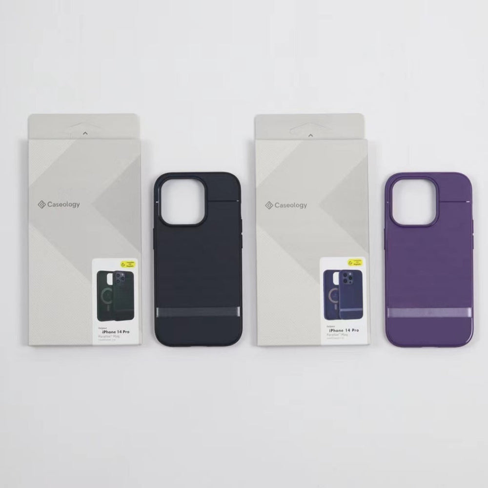 Purple Caseology Parallax MagFit Case for iPhone 13/14/15 Series