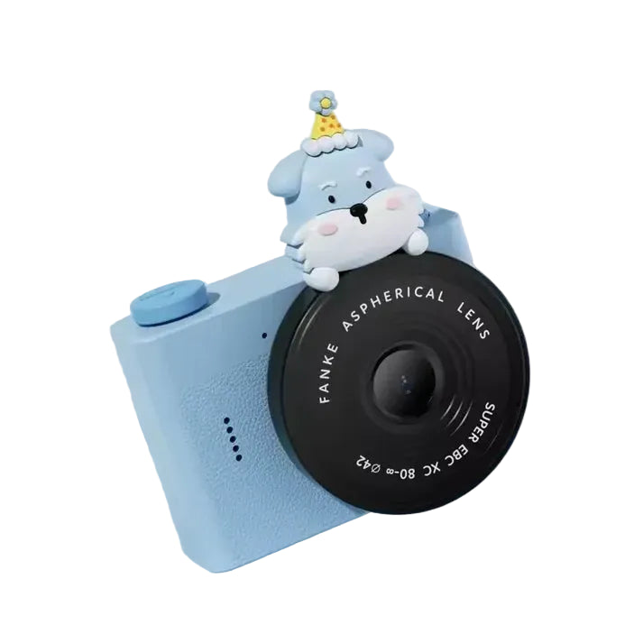 Blue Dual Lens A5 Digital Cartoon Camera