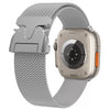 New Silver Milanese Loop bracelet Strap Band for Apple watch - 42/44/45/49 MM