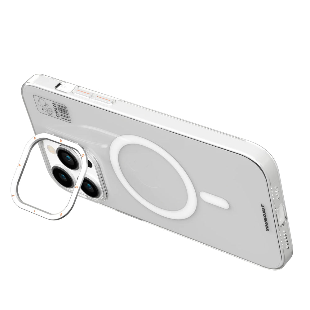 Youngkit Transparent Hermit Bracket Magsafe case for iPhone 14 Pro max