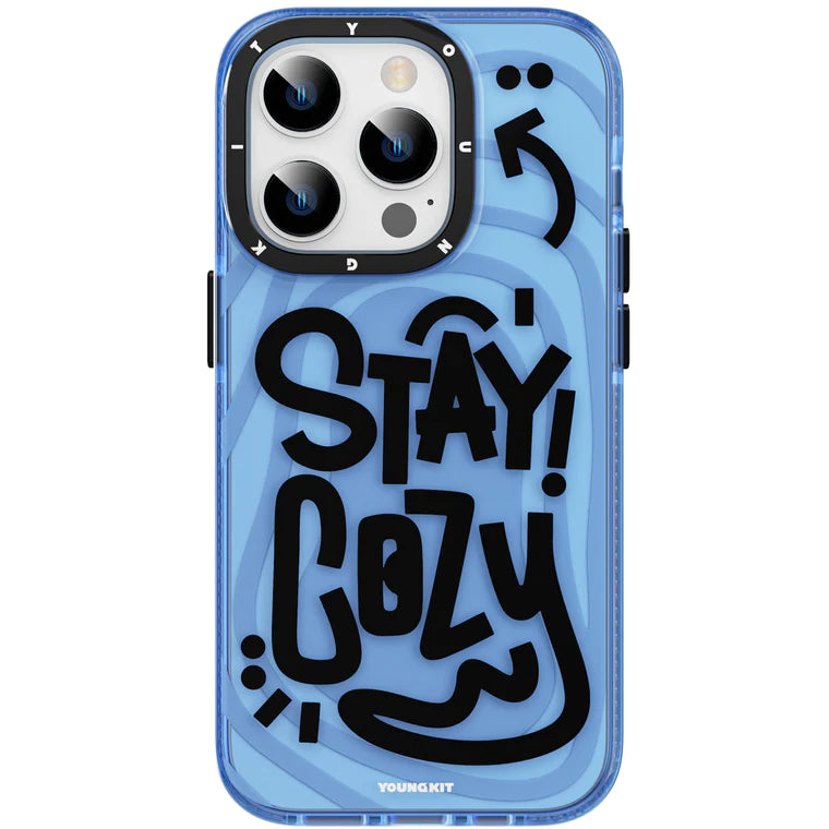 Youngkit Blue Happy Mood Magsafe case for iPhone 14 Pro