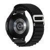 22 MM Black Alphine loop Universal Bands