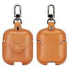 Light Brown Leather Cover Compatible with Boat Airdopes 131/138