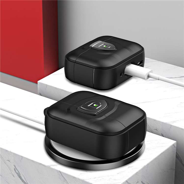 Red Press Lock Protective case for Apple Airpods Pro 2