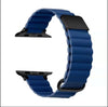 Ultra Luxury Leather Magnetic Band - 38/40/41 MM - Midnight Blue
