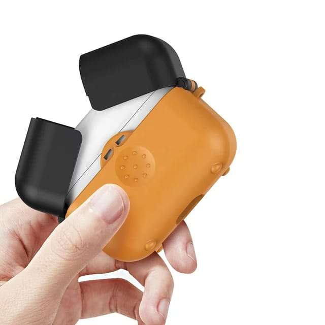 Blue+Purple+Brown Colorful Protective Case for Airpods Pro