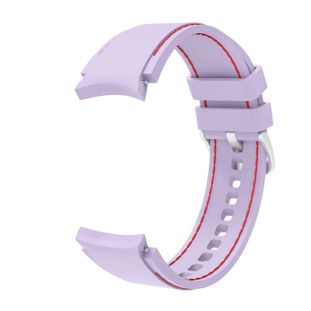 20mm Samsung silicone Straps - Lavender / Red