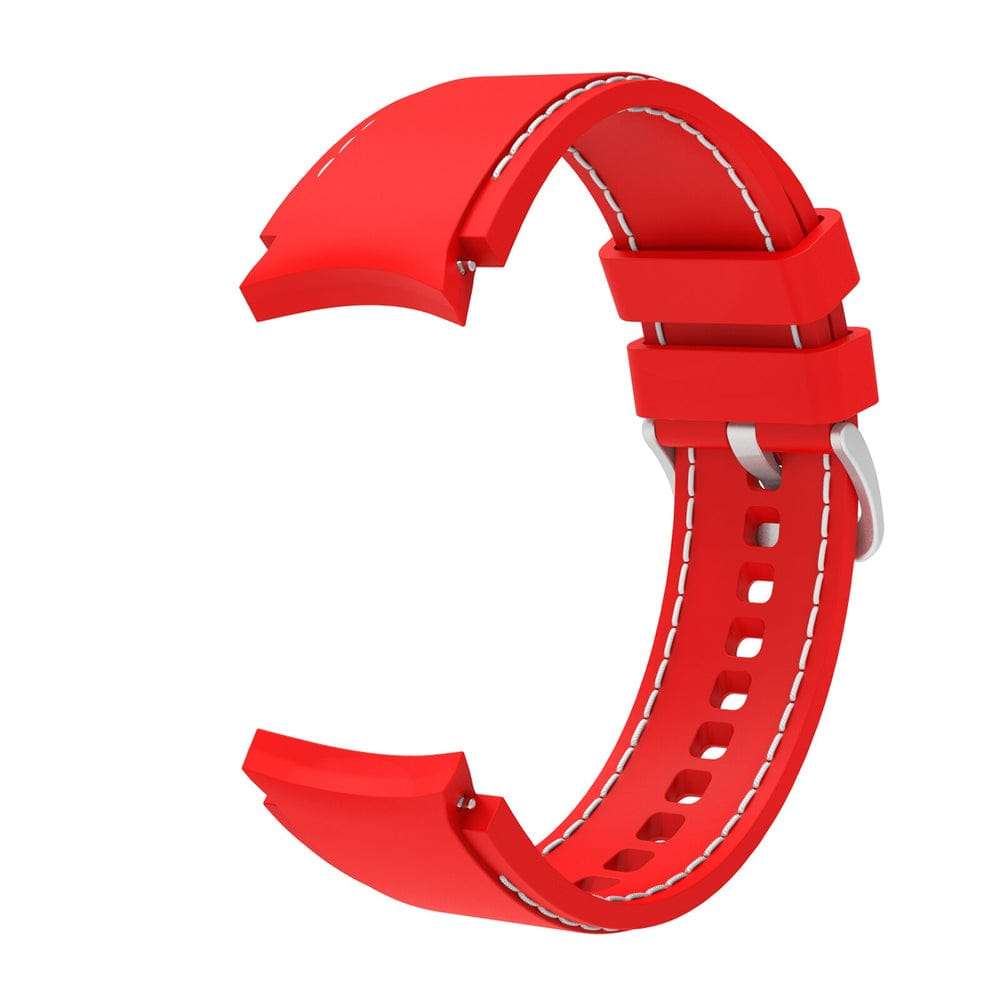 20mm Samsung silicone Straps - Red/ White