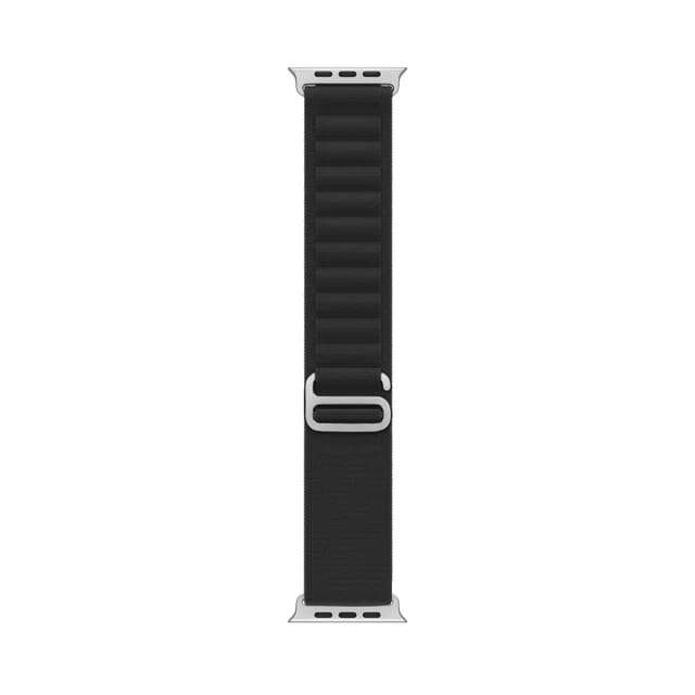 42/44/45/49 MM Black Alpine loop straps for Apple watches