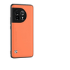 Orange PU Leather+TPU Slim Back Case for OnePlus 11