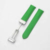 22MM Genuine Leather Magnetic Band - Green