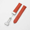 22MM Genuine Leather Magnetic Band - Orange