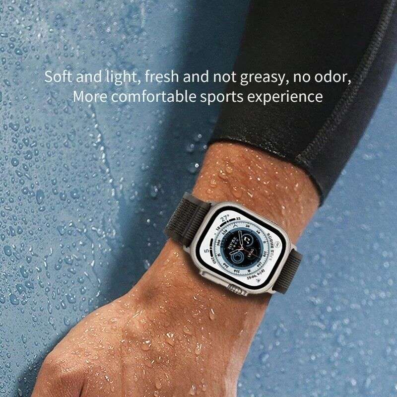 Trail Loop iwatch Bands - Yellow with Beige (38/40/41 MM)