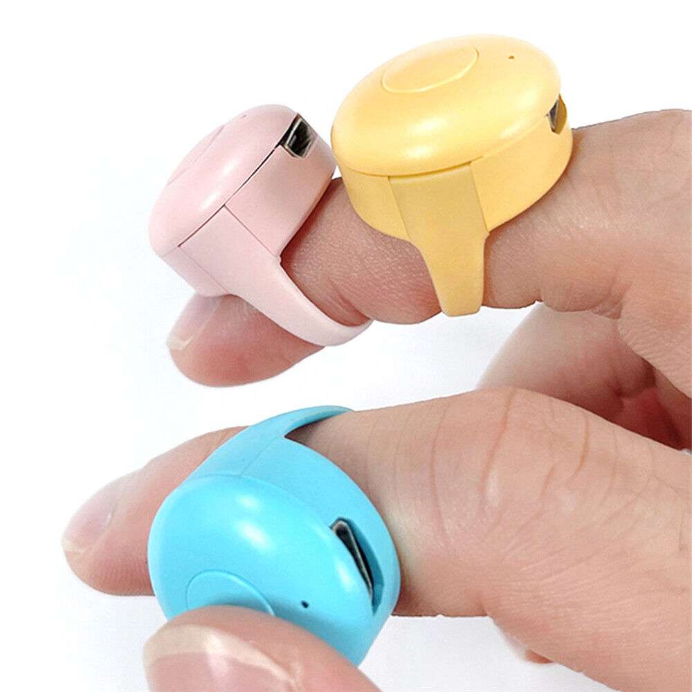Bluetooth Fingertip Button Video Clicker for social media