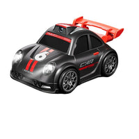 Black Mini Cartoon RC Car Electric Vehicle Toy with Camera / 2.4 Inch Screen Controller