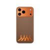 Orange Abbey Road 1969 - Intangible Cultural Heritage Bamboo Weave Kevlar Aramid Fiber iPhone (AIRITY Brand) Magnetic 17 Pro Phone Case