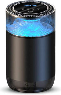 Car Perfume | Luxury Solid Fragrance Diffuser | Long-Lasting Air Freshener | Magnetic Clip | Elegant Metallic Design | Blue