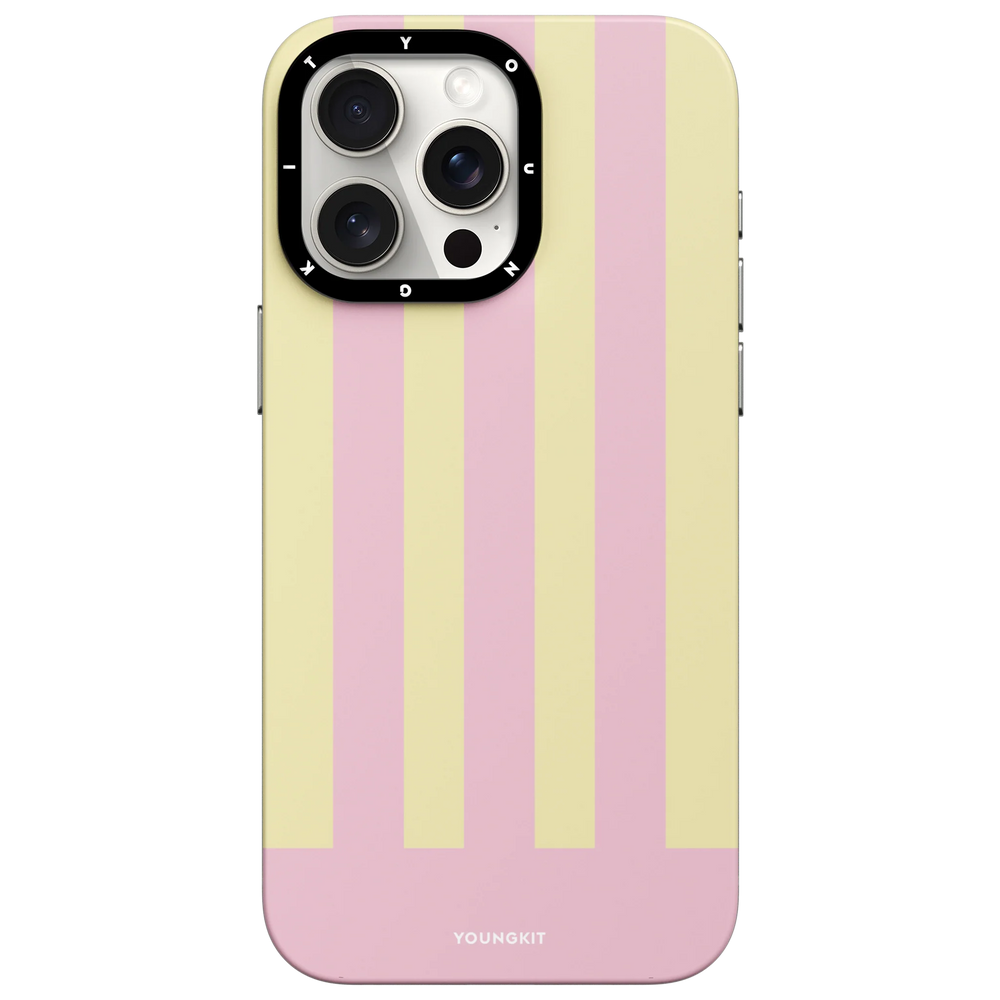 Youngkit Pink Colorful Striped Piano Keys Magsafe case - iPhone 15 Promax