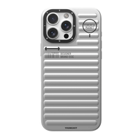 Youngkit True Silver Color Luggage-Inspired case for iPhone 15 Pro