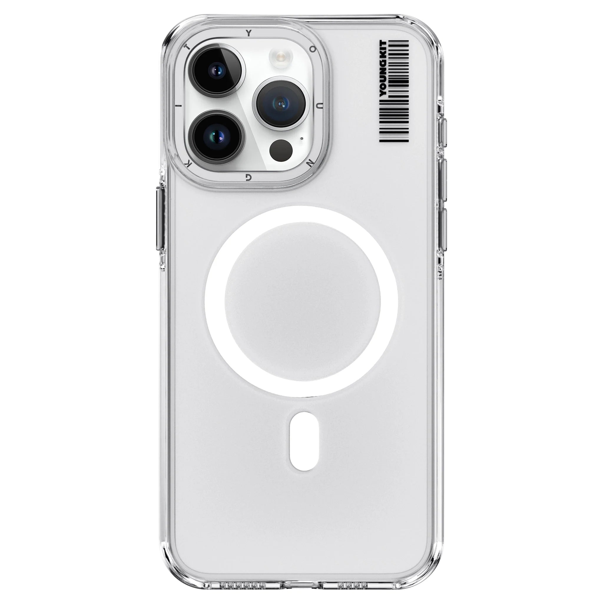 Youngkit Transparent Crystal Non-Yellowing case for iPhone 16 Pro