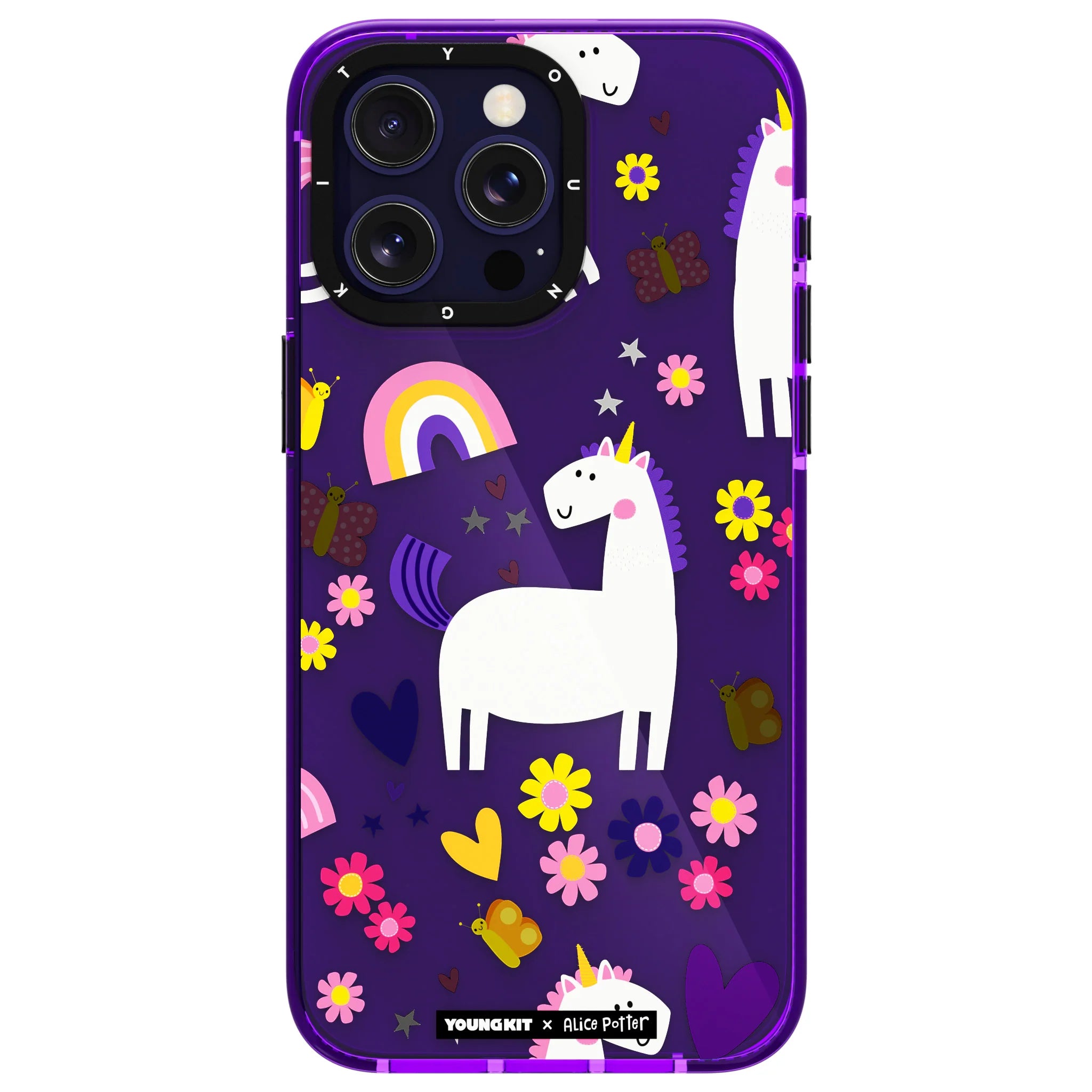 Youngkit Unicorn Design case for iPhone15/15 Pro/15 Promax