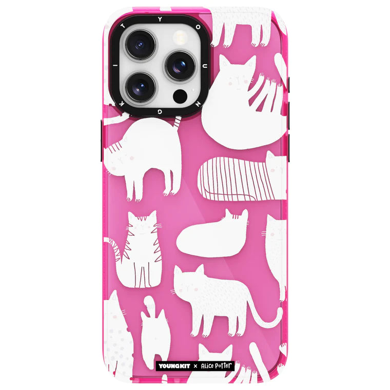 Youngkit Fantasy Cat Design case for iPhone 15 Pro/15 Promax