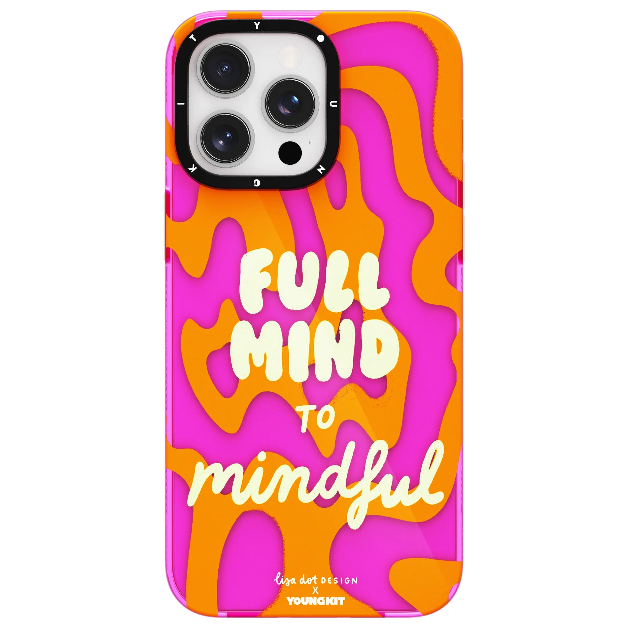 Youngkit Full Mind Design case for iPhone15/15 Pro/15 Promax