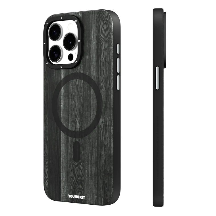 Youngkit Black woodland Magsafe case for iPhone 14 Pro