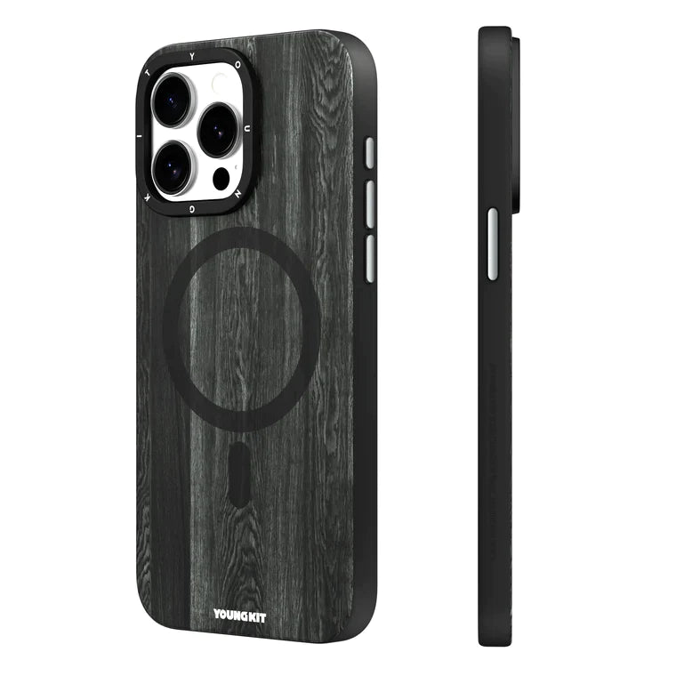 Youngkit Black woodland Magsafe case for iPhone 14 Promax