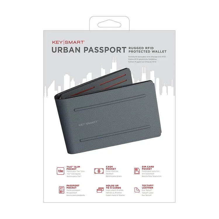 KeySmart Urban Union Passport Wallet