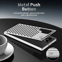 Silver Aero Mesh Pro Metallic Hybrid Case - Samsung S24 Ultra