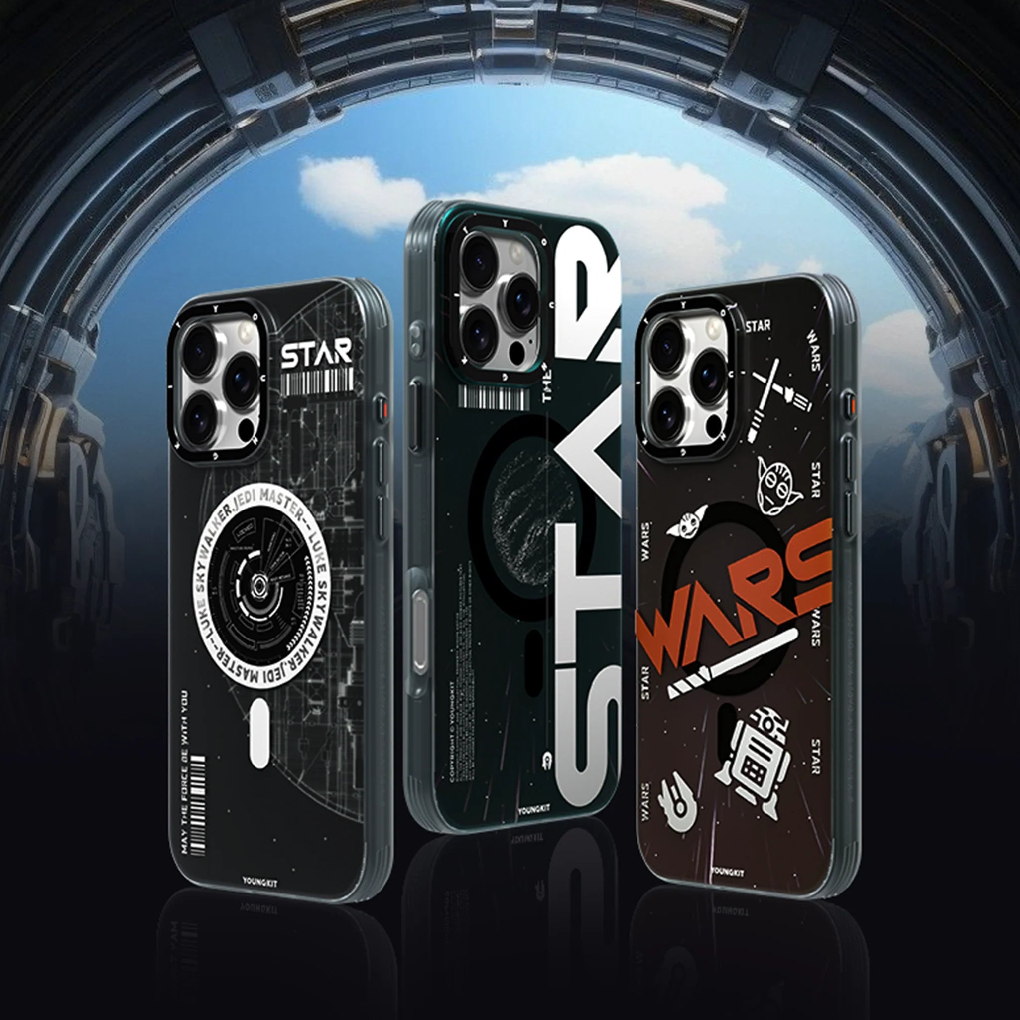 Wars Interstellar Journey Youngkit case for iPhone 16 Pro