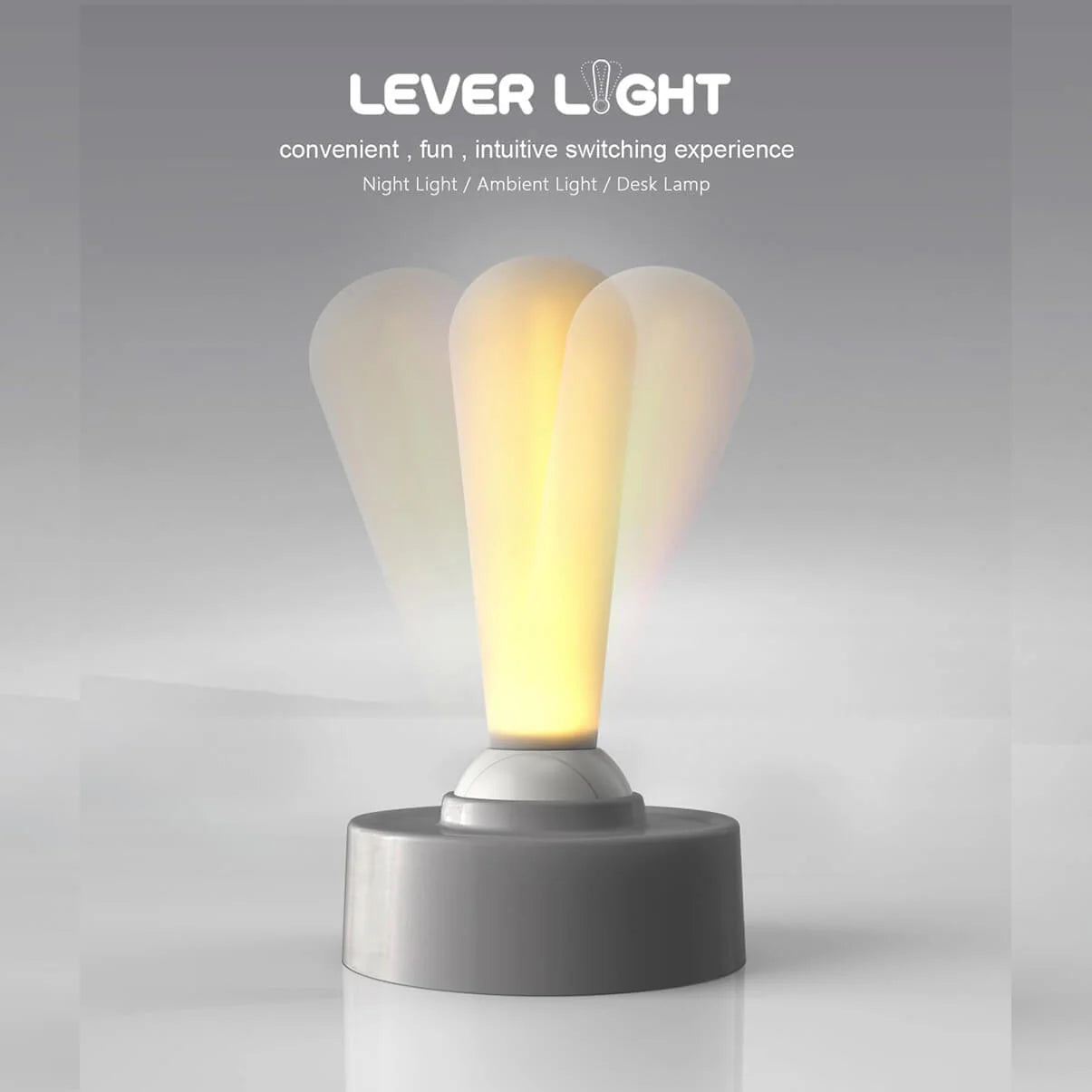 Silicon LED Lever Lamp